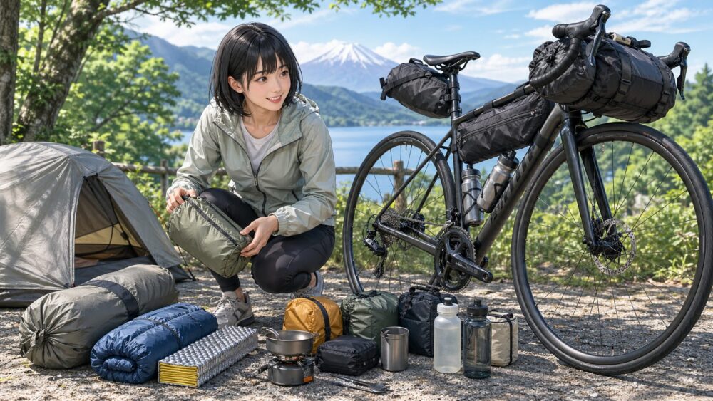 バイクパッキングの基本装備と選び方