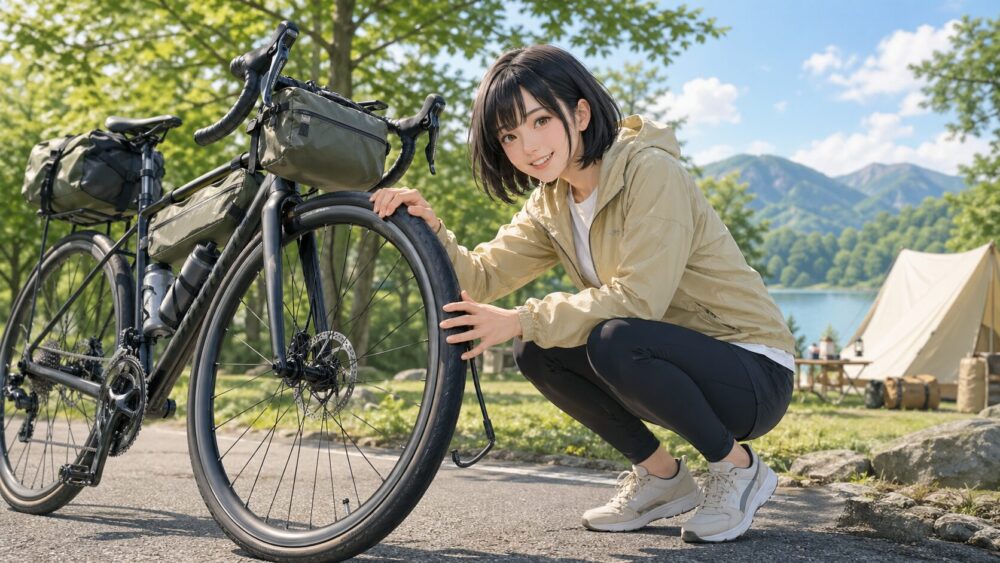 タイヤ幅と空気圧で変わる安定性