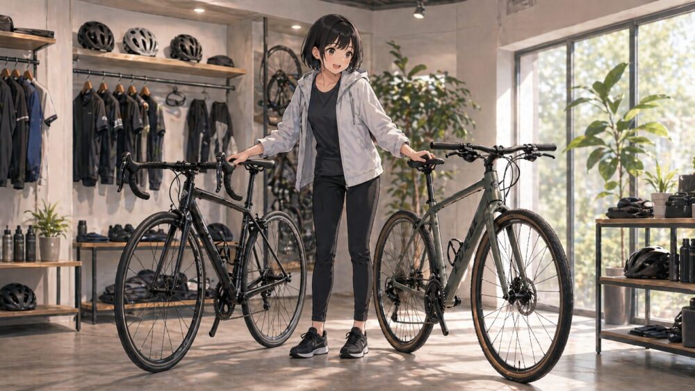 クロスバイクとの違いと選び方