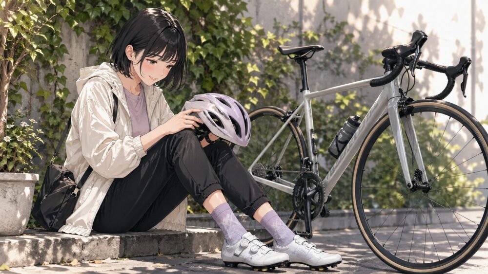 ヘルメットやソックスの小物合わせ術