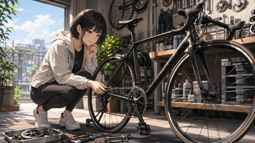 ロードバイクのピスト化で後悔しない要点