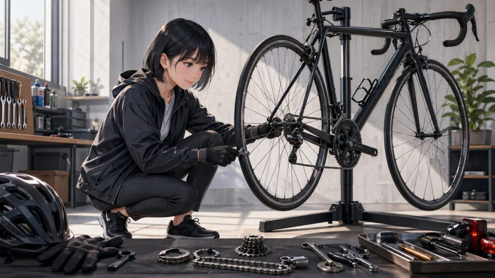 ロードバイクのピスト化手順と安全対策