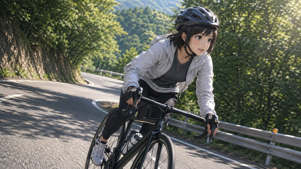 ダウンヒルを安全に下るブレーキング術