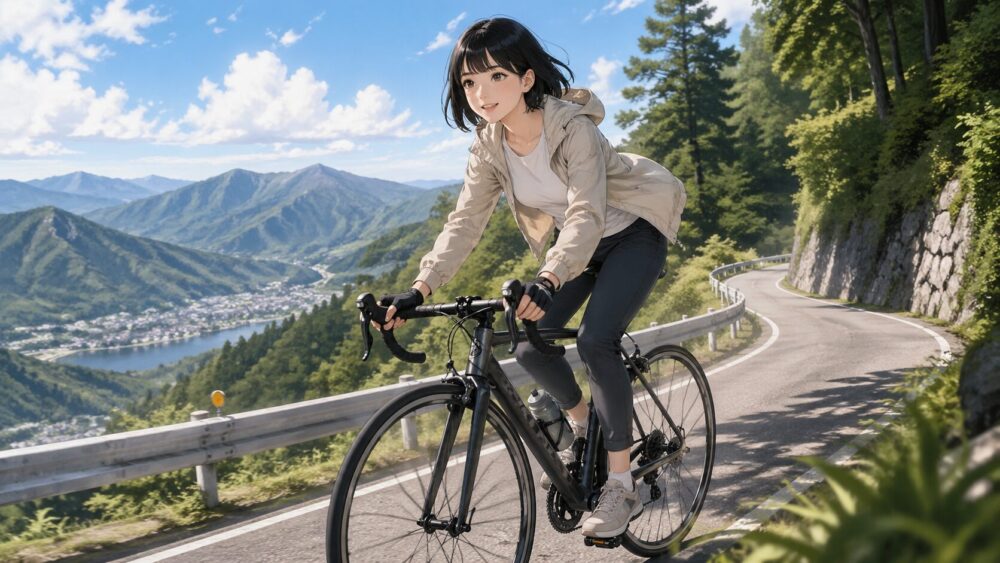 ロードバイクのヒルクライムを楽に登る基本