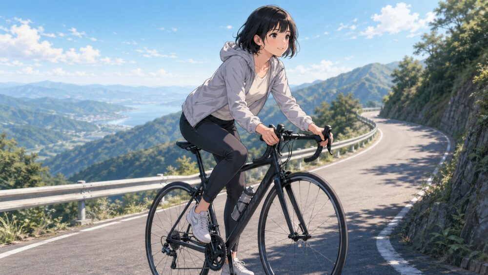 坂道で脚を残すフォームと姿勢の基本