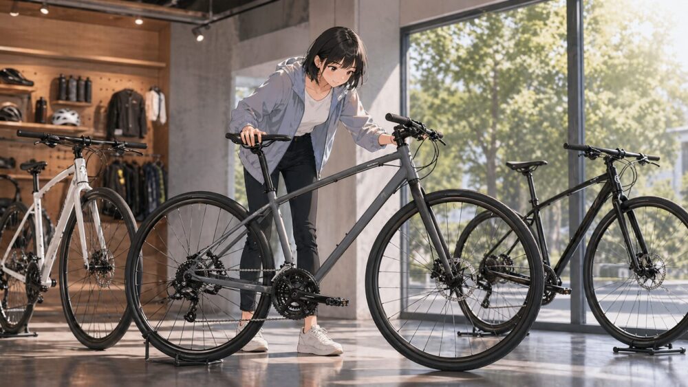 競合クロスバイクとの性能比較