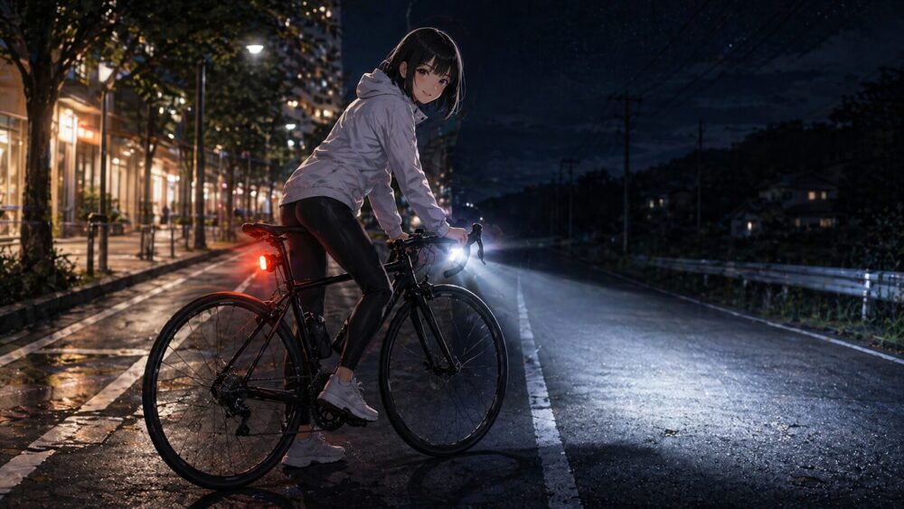 街乗りと郊外で変わる明るさ基準