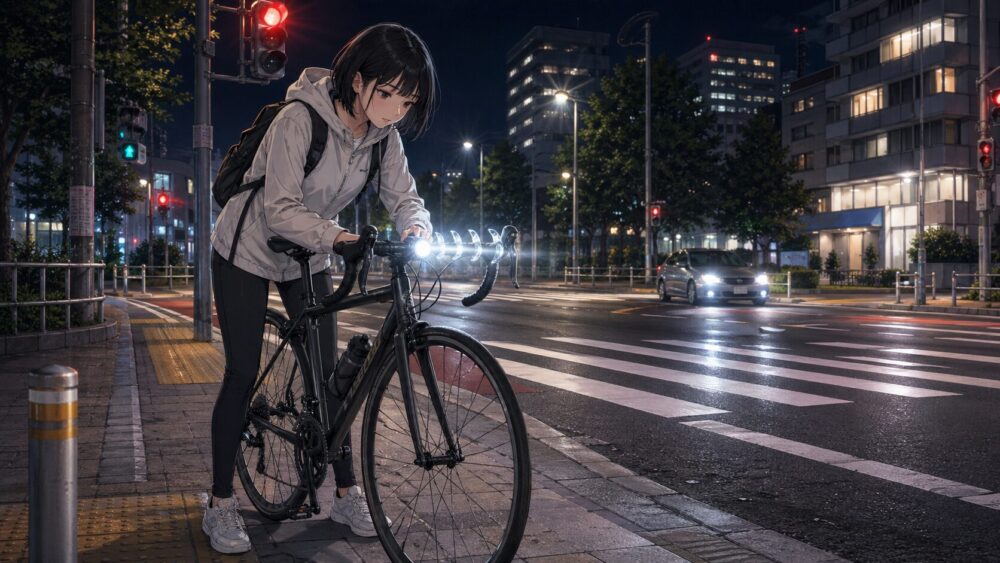 点滅走行と道路交通法の注意点