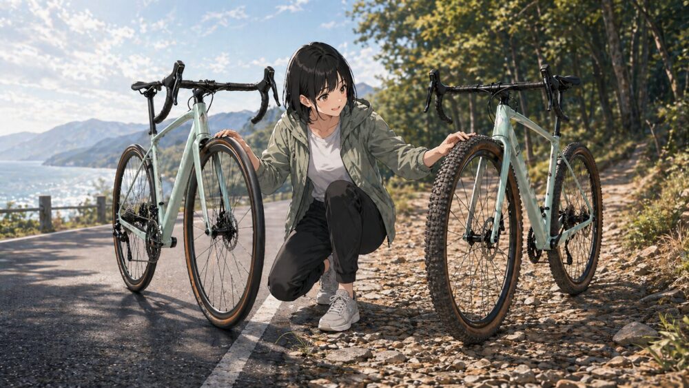 タイヤサイズで変わる走破性と乗り心地