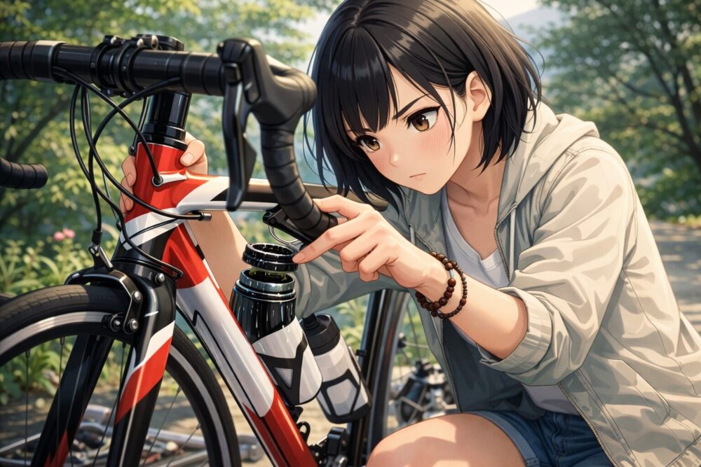 ヘッドベアリングの固着やゴリ感の対策