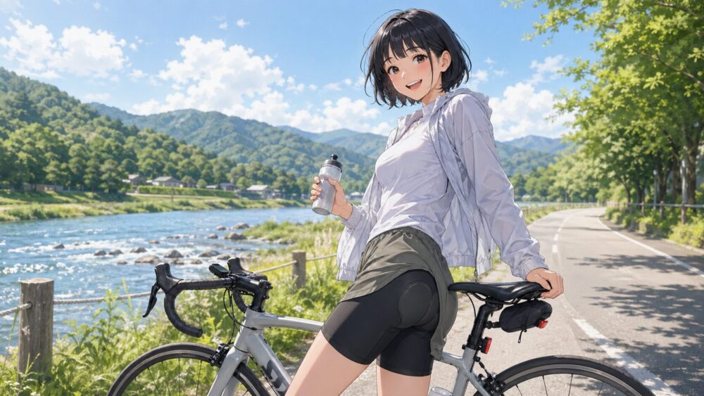レーパンとシャモアで摩擦を減らす快適対策