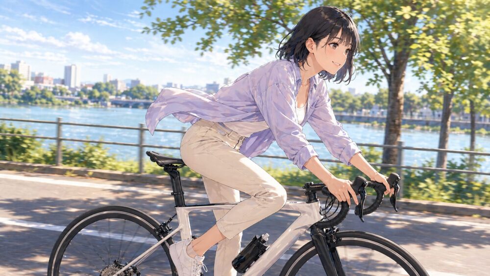 ショートノーズで前乗り姿勢を楽に保つ
