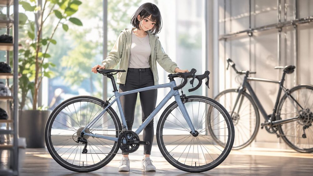 ロードバイクのサイズ小さめ選びで失敗しないコツ
