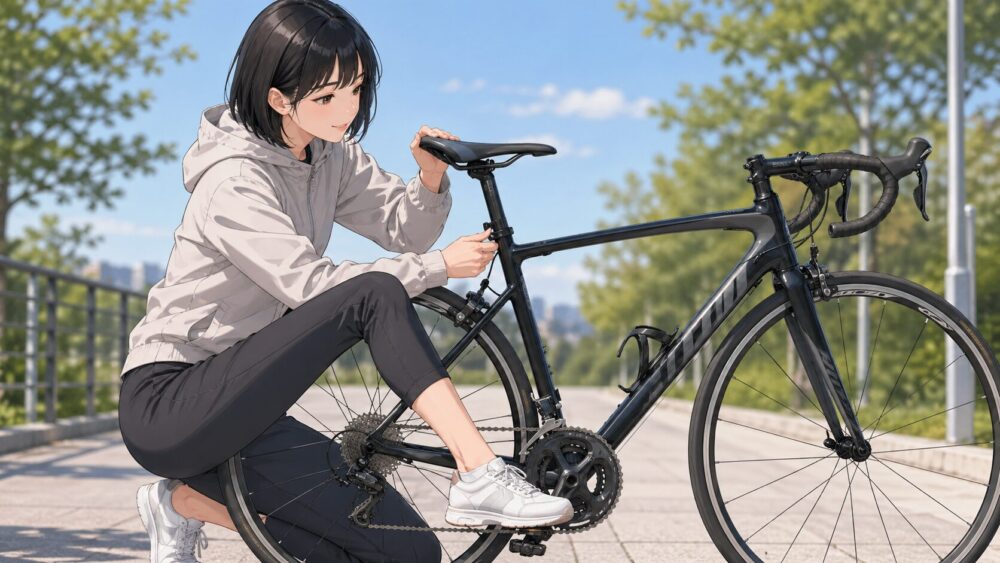 サドル高さ計算で膝痛を避ける調整術