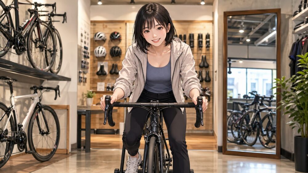 ハンドル幅を肩幅基準で快適に選ぶ
