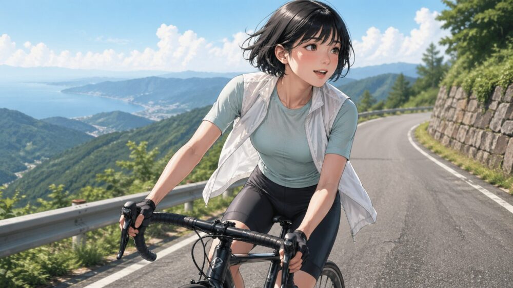 ヒルクライムで汗冷えを防ぐ服装
