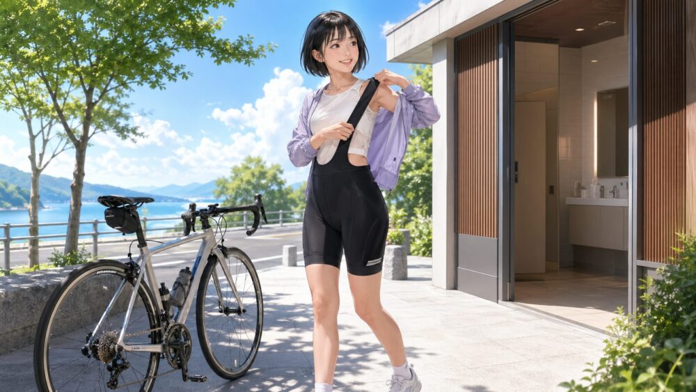女性向けビブとトイレ問題の解決策