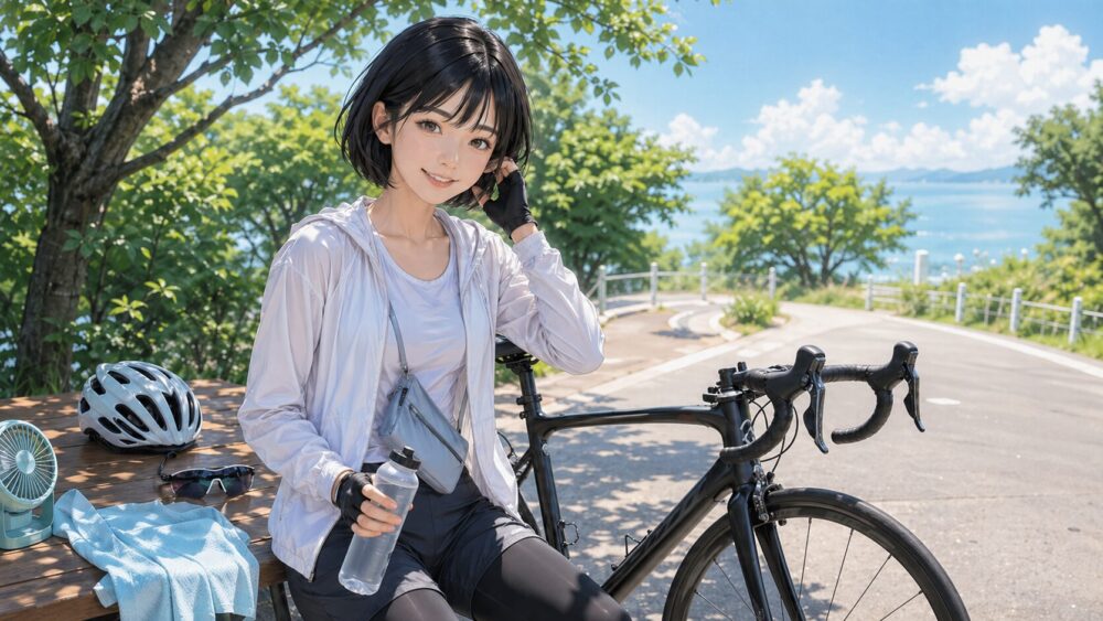 ロードバイクの夏ウェア基本装備と初心者向けの選び方