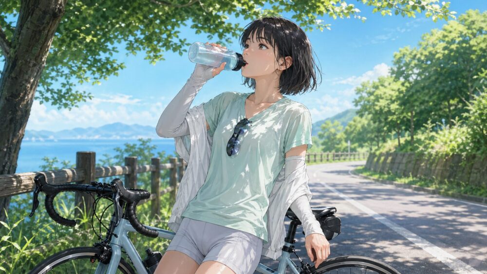 ロードバイクの夏ウェアで暑さと汗冷えを防ぐ快適対策
