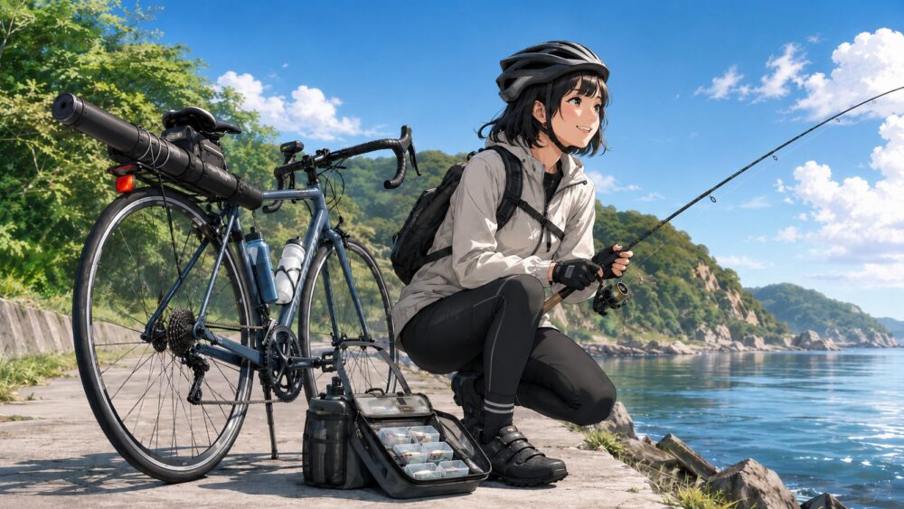 ロードバイクで釣りを快適に楽しむ装備と安全対策を徹底解説