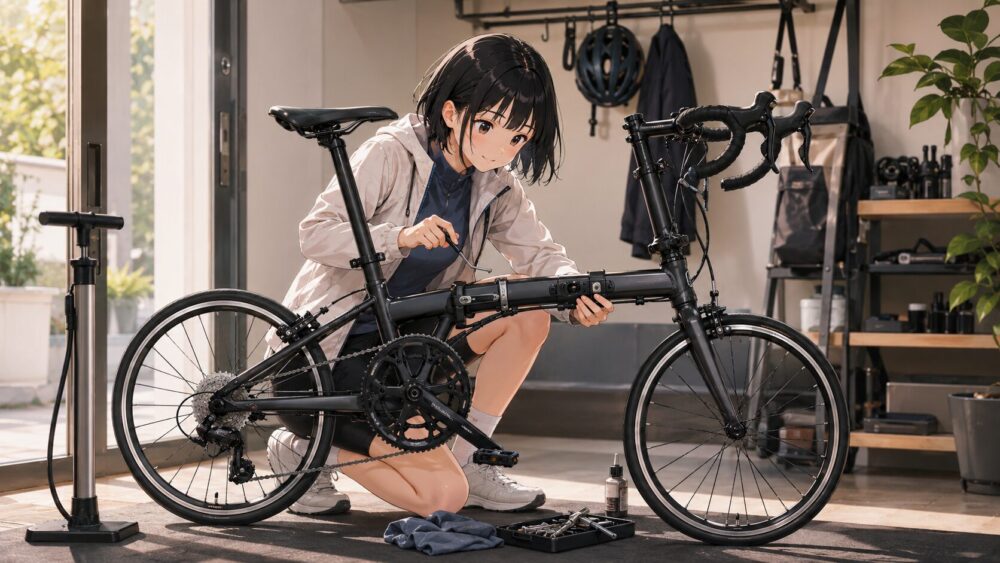折り畳み機構とメンテナンスの確認点