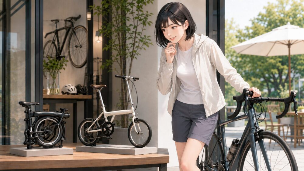 折りたたみ自転車とミニベロの違いを整理