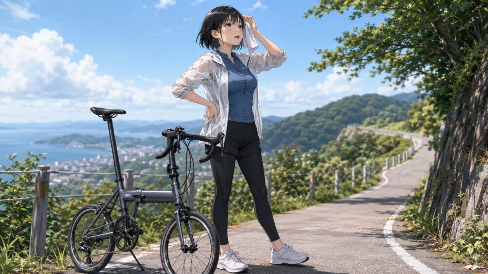 小径車ならではの安定性と疲れやすさの注意