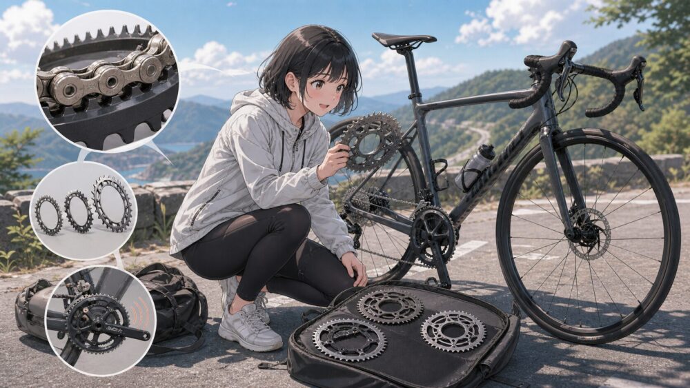 ナローワイドチェーンリングの選び方