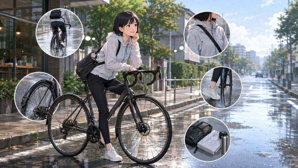 ロードバイク泥除けが必要な人の判断基準