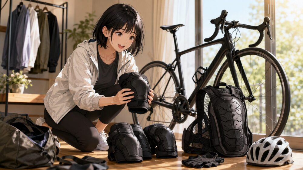 膝肘背中を守る部位別おすすめ装備の選び方