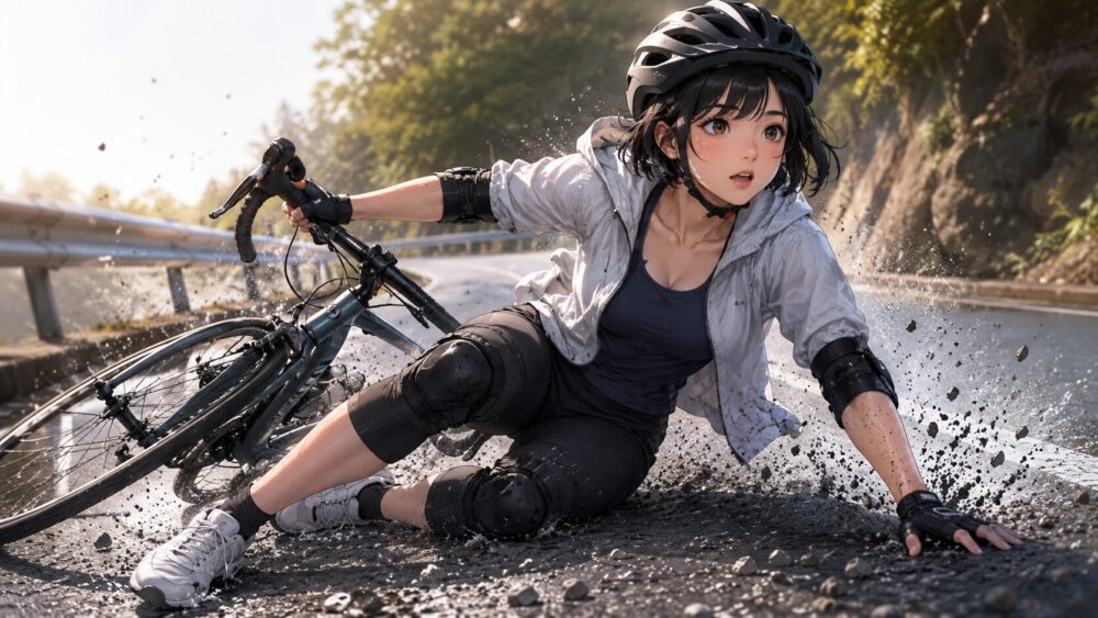 ロードバイクのプロテクターが必要な本当の理由