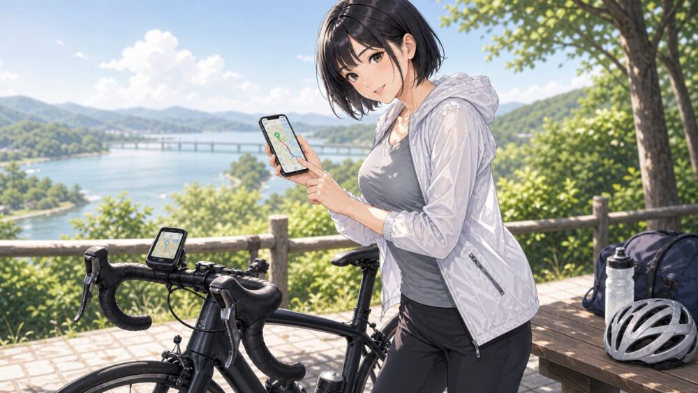 ルート作成アプリとサイコン活用術