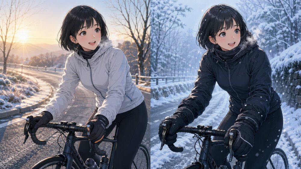 気温五度と零度で変わる防寒性能の目安