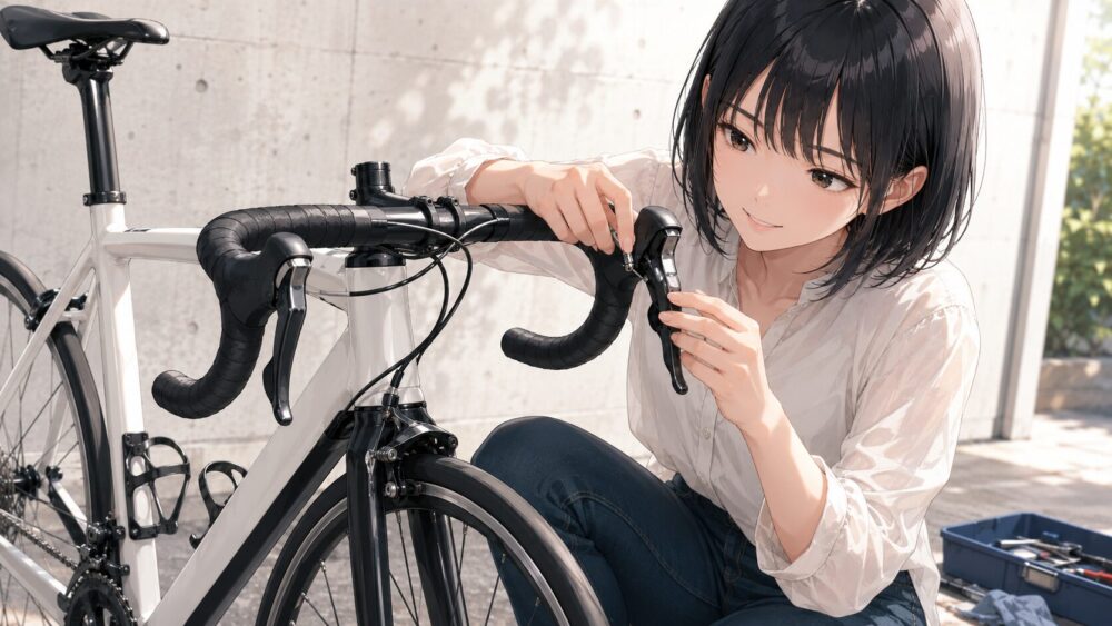 ケーブル通しとアジャスター調整のコツ