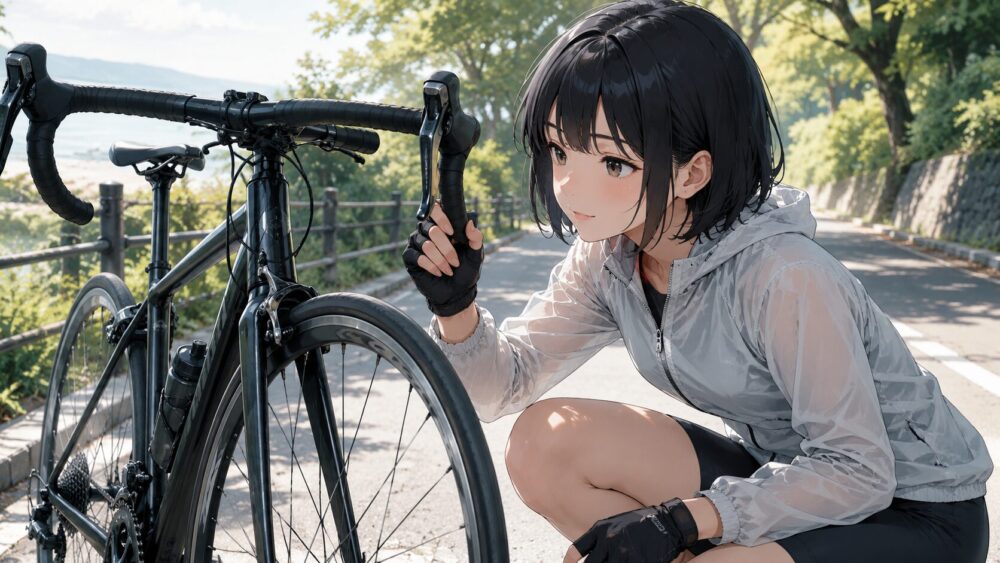 交換後のブレーキ調整と試走チェック
