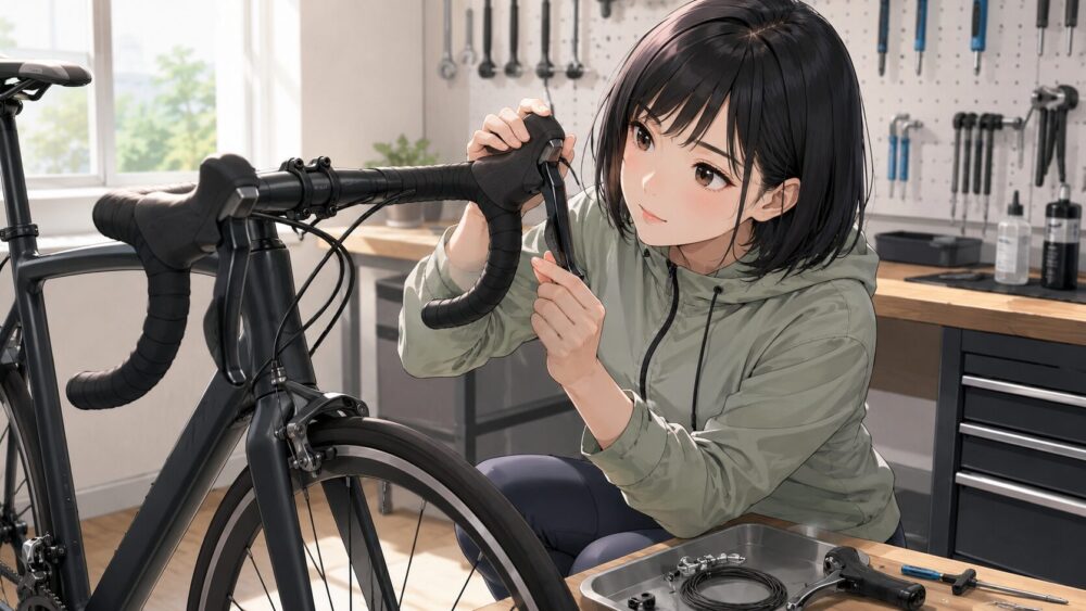 ロードバイクのブレーキレバー交換で知る基礎
