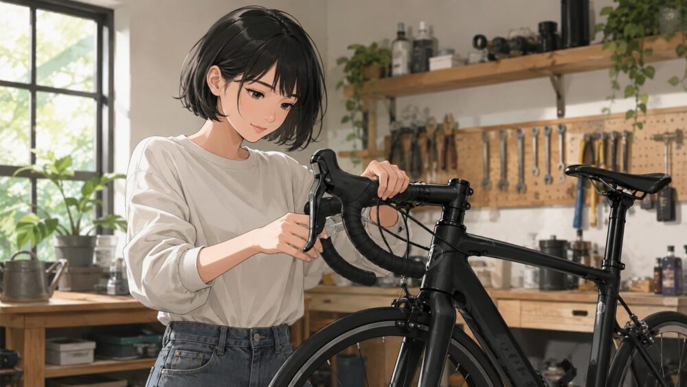 バーテープを剥がす前の準備作業