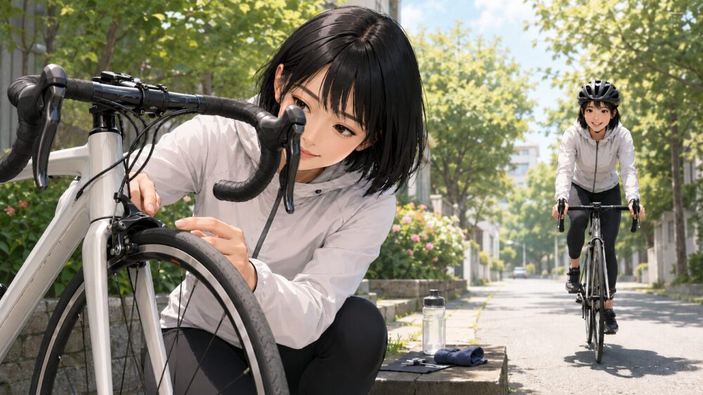 交換後のセンタリング調整と試走確認手順