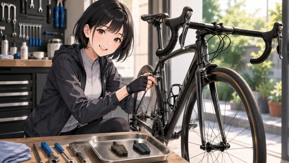 ロードバイクのブレーキパッド交換まとめ