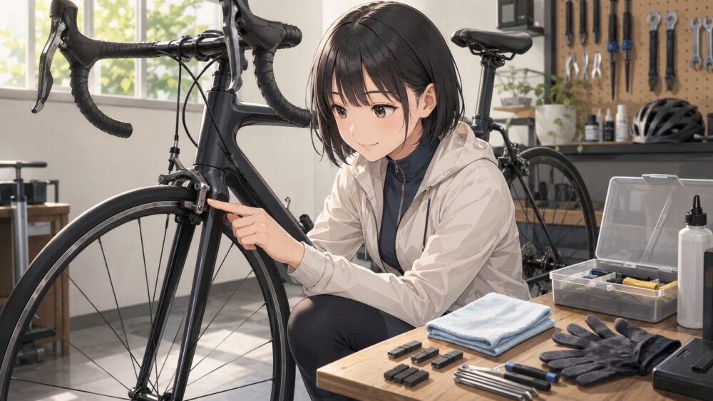 ロードバイクのブレーキパッド交換時期と準備