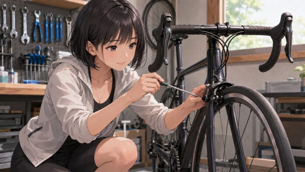 ロードバイクのブレーキパッド交換手順と調整