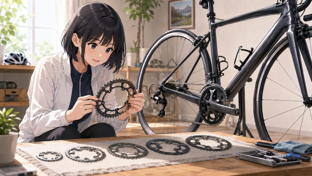 ロードバイクのチェーンリング選び方完全ガイド