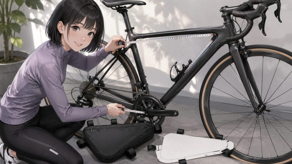 フレームサイズ実測で適合ミスを防ぐ