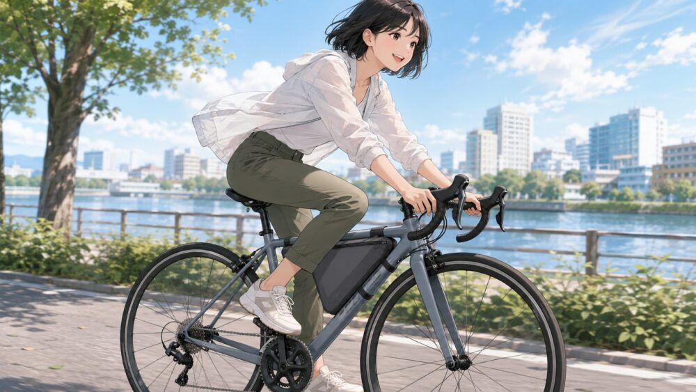 ペダリング中の脚当たりを防ぐ選び方