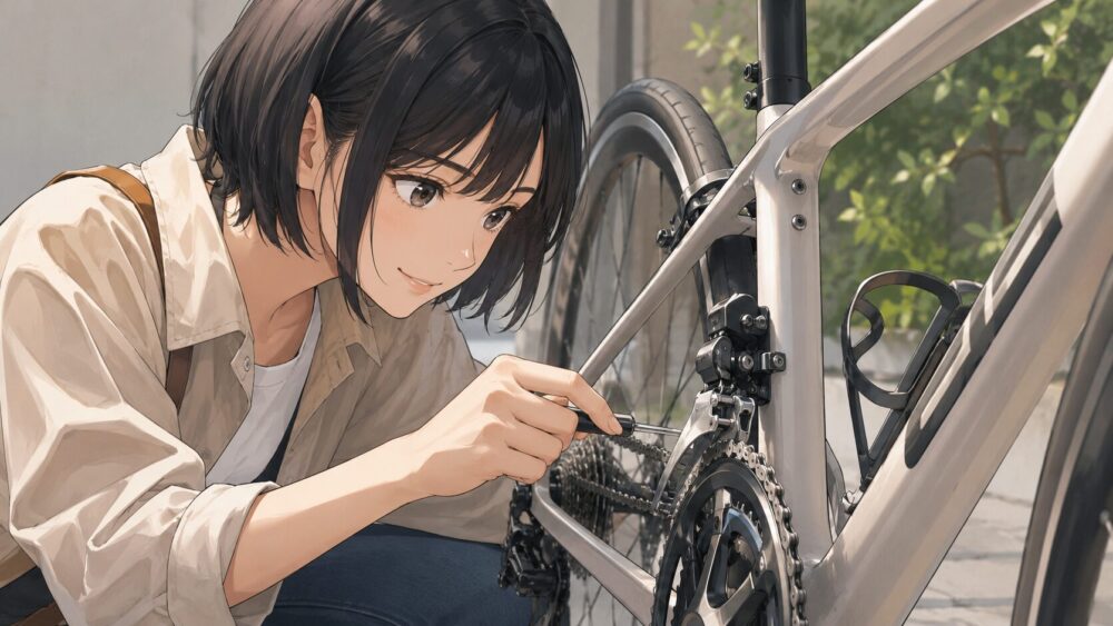 Hネジでアウター可動域を正しく決める