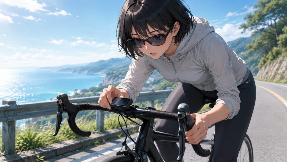 偏光レンズとサイコン表示の相性