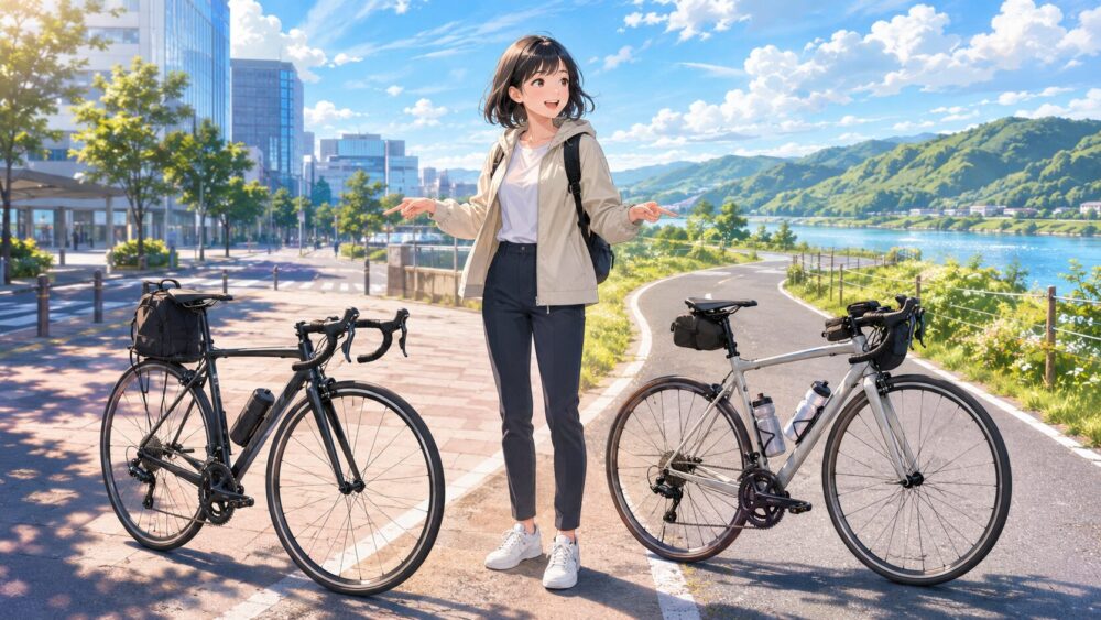 通勤とロングライドで変わる選び方