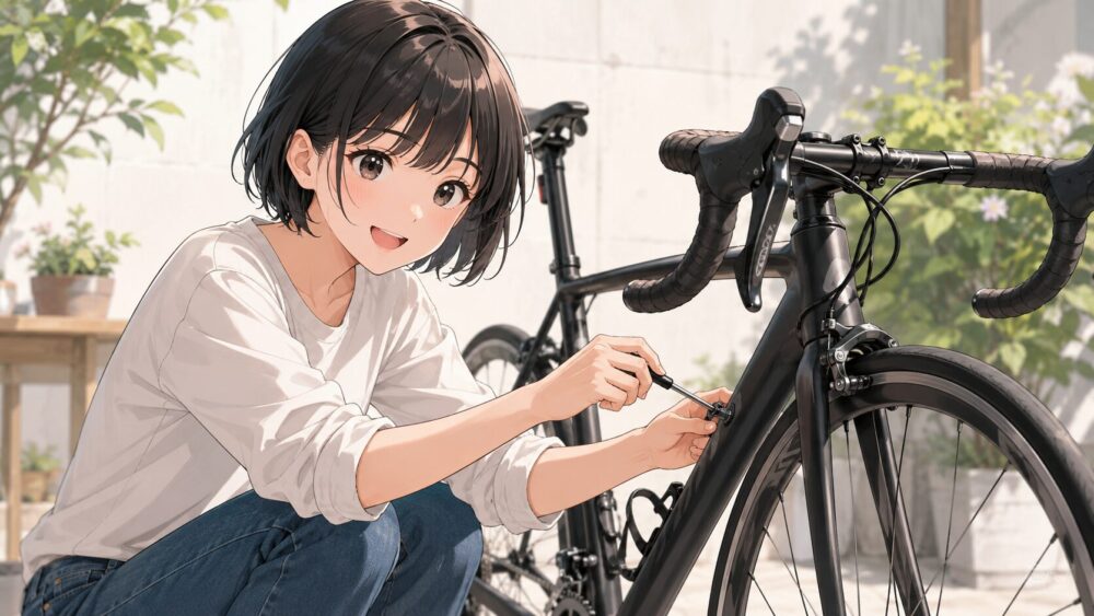 ロードバイクのブレーキ調整を安全に行う基本手順