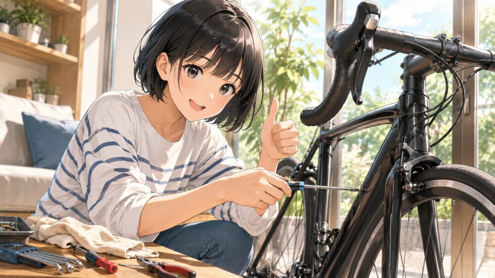 ロードバイクのブレーキ調整で失敗しない対処法