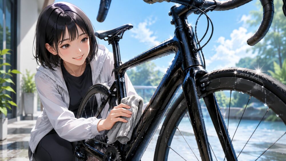 ロードバイクのコーティング必要性と効果